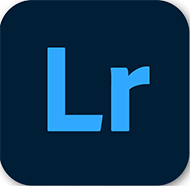logo light room, un L et un R